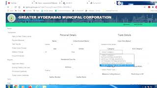 how to apply TRADE LICENCE APPLY ONLINE GHMC
