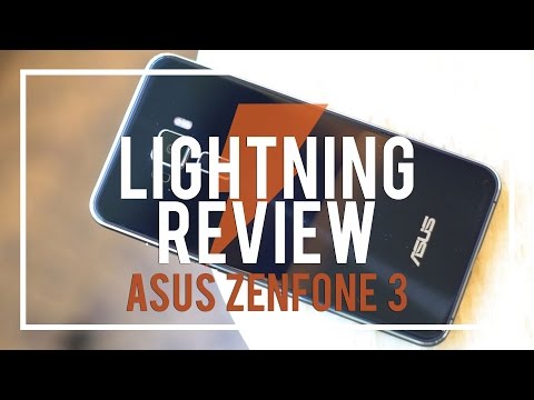 ASUS Zenfone 3 3-Minute Lightning Review