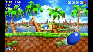 Sonic 1 fan geme android port beta 2 👍