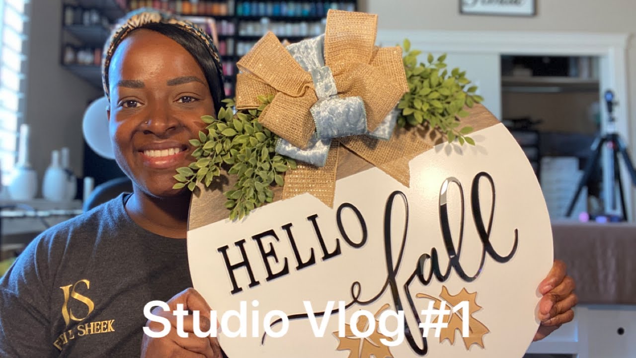 Studio Vlog # 1/Packing Orders/Wood Signs