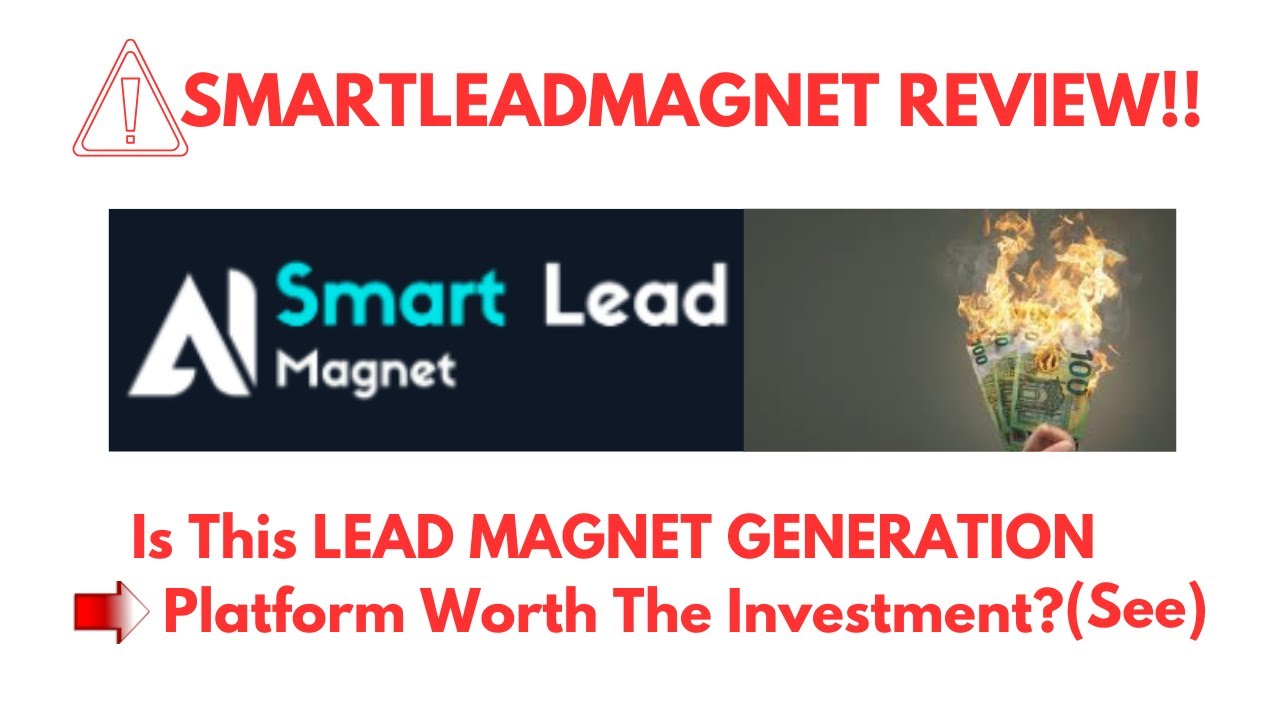 Smart Lead Magnet Review- Is This LEAD MAGNET GENERATOR Worth The Investment? See?(Do not use Yet)