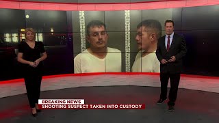 Shooting suspect taken into custody