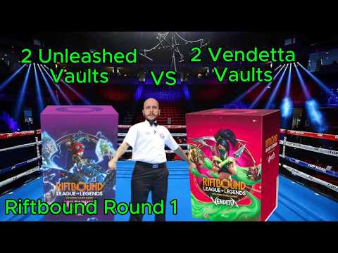 Unleashed Vs Vendetta Riftbound Vaults Round 1!
