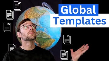 Global Confluence Page Templates in 4 Minutes