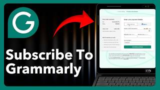 How to Subscribe to Grammarly - Step by Step