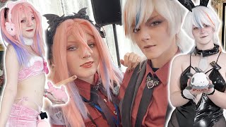 We Worked an 18  Maid Cafe and This is How It Went | Dakucon 2025 Cosplay Vlog