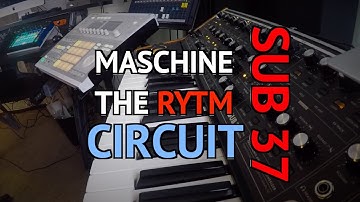 Jam & Walkthrough | Circuit + Analog Rytm + Moog Sub 37 & Maschine Studio