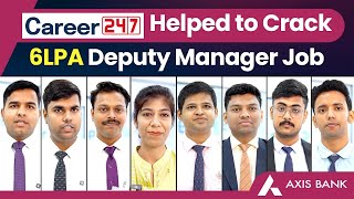 Axis Bank PBRM Program feedback by Trainees | Career247 Pune Campus | BFSI Jobs | 6LPA