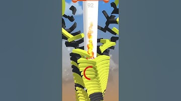 StackBall ASMR Gameplay Part 4 #asmr #youtubeshorts #youtube #stackball #satisfyingvideo