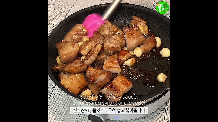 윤기 좌르르~ 최고의 반찬♥엄마표요리 [삼겹간장조림] / Mom's Cooking Braised pork belly soy sauce
