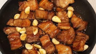 윤기 좌르르~ 최고의 반찬♥엄마표요리 [삼겹간장조림] / Mom's Cooking Braised pork belly soy sauce