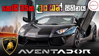 Lamborghini Aventador (LP700-4) Review by Nipul with Cars (Sinhala)