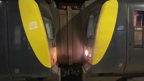 SWR class 444 separating at Bournemouth 