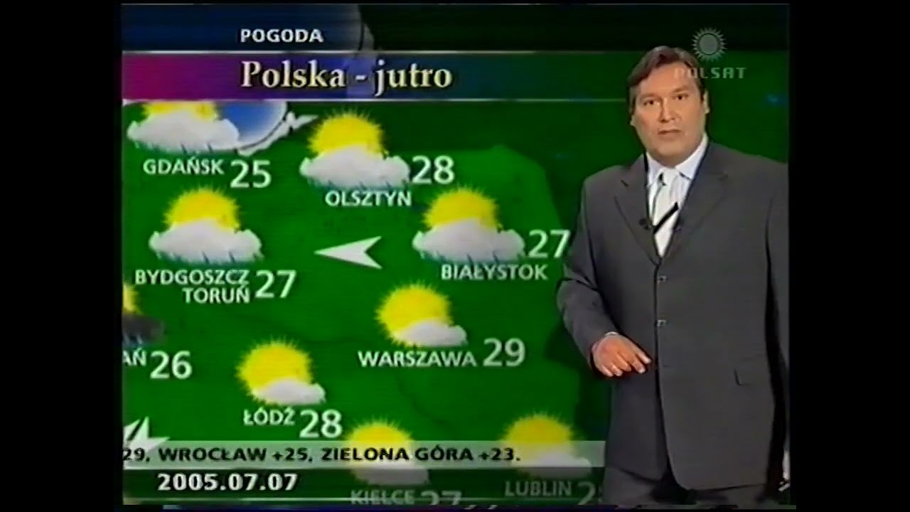 Polsat - Pogoda (07.07.2005)