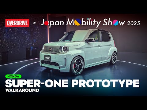 Honda Super ONE Prototype Walkaround Compact EV With Boost Mode Japan Mobility Show 2025 