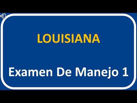 Examen De Manejo De Louisiana 1