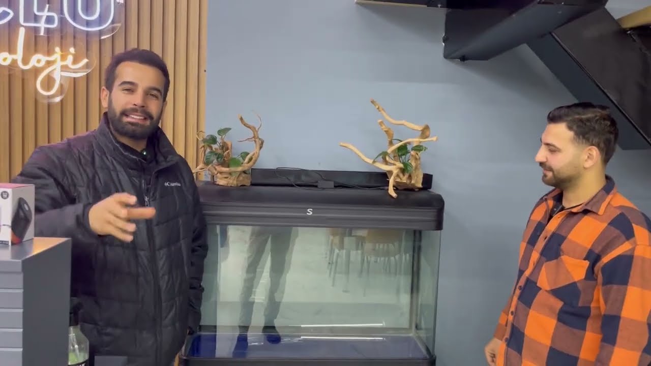 YENİ AKVARYUM KURDUK - Melek balıkları KOYDUK !