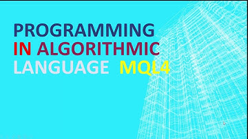 สอนเขียน EA  - ตอนที่ 1 พื้นฐานภาษา MQL 4