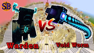 Warden vs Void Worm | Minecraft Mob Battle