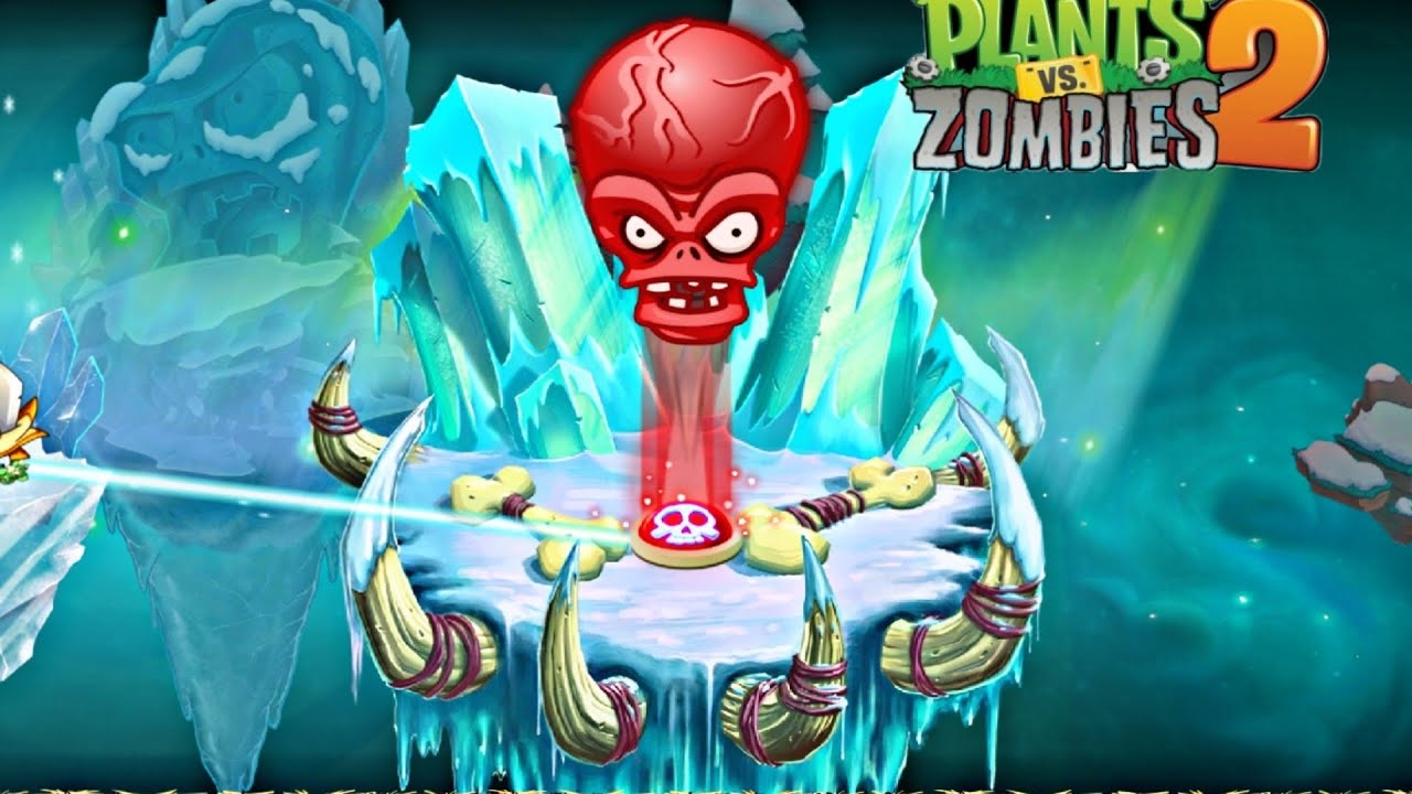 plantas vs zombies 2, cuevas congeladas día 30 | final - YouTube
