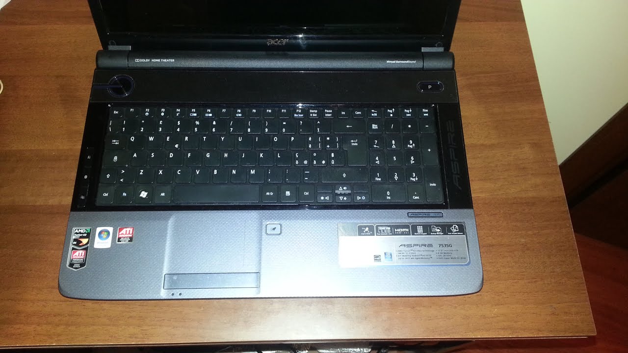 Update New Riparazione notebook Acer Aspire 7535G si accende ma non c'è video