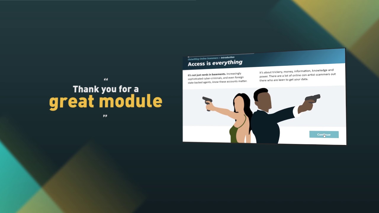 Blair Learning Project client and learner feedback showreel