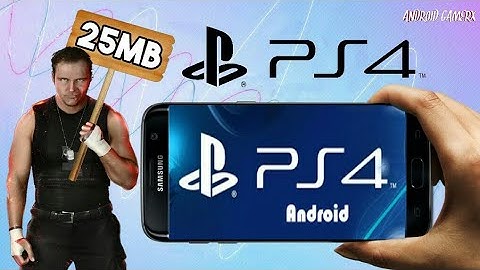 (OFFLINE) PS4 EMULATOR FOR ANDROID!!!(100%WORK) REAL!! BY ANDROID GAMERX