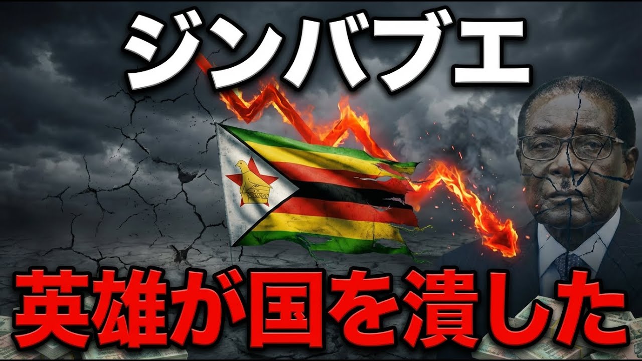 【警告】正義の改革が国を滅ぼした｜ジンバブエ「印刷機の罠」の恐怖