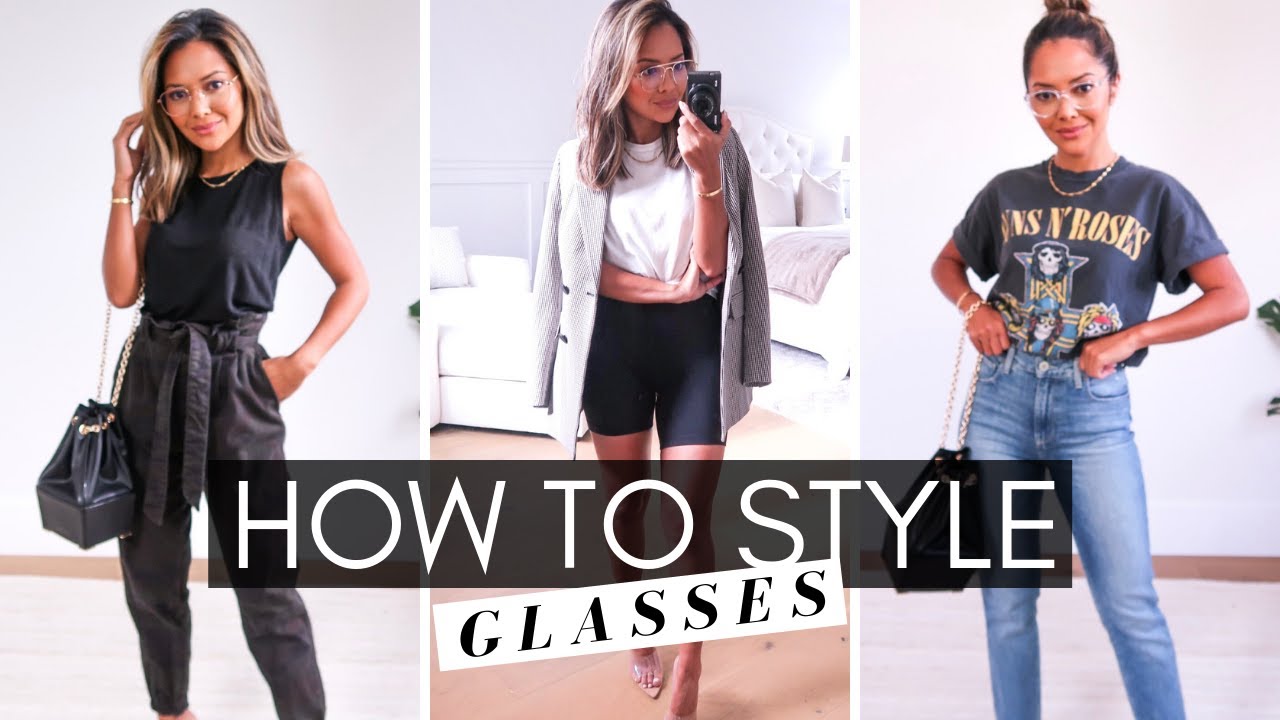 How To Style Glasses - YouTube