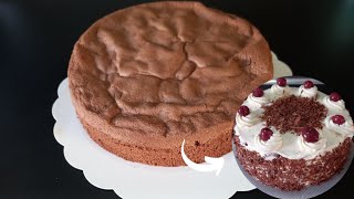 Génoise moelleuse au chocolat : recette inratable