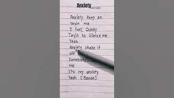 Thumbnail of Anxiety - Doechii lyrics #anxiety #doechii #tranding #shorts