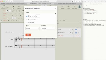 VYC Bridge: Noteflight Tutorial #1 Getting Started!