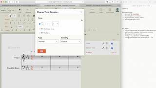 VYC Bridge: Noteflight Tutorial #1 Getting Started!