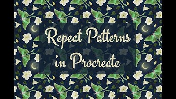 Seamless Repeat Patterns in Procreate on the iPad