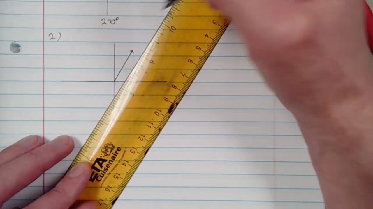 Finding and drawing angles in standard position youtube