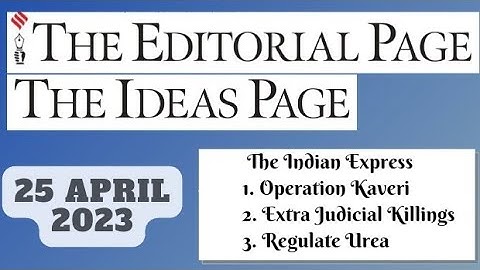 25th April 2023 | Gargi Classes The Editorials & Idea Analysis | By R.K. Lata