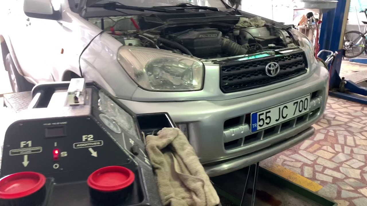 Toyota raw 4 tam otomatik vites şanzıman yağı değişimi
