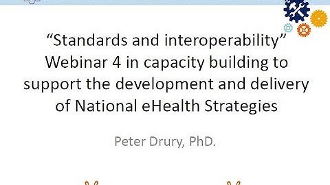 AeHIN Academy Session 4 Standards and Interoperability