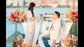 Luxury NYC Rooftop Marriage Proposal with sparklers | The Yes Girls
NYC meets New Jersey for this luxury rooftop marriage proposal! Everything from the hundreds of specific flowers, to the personal song choice by the violinist, to their initials in lights and the sparkler cannons lighting as he got down on one knee, was intentionally created just for Yash and Vaidehi! Yash surprised Vaidehi with their closest family and friends to celebrate for an engagement party to follow. The perfect proposal!
To start your personalized marriage proposal today, contact us at https://www.theyesgirls.com
Proposal Planners: The Yes Girls / www.theyesgirls.com
Video: 4K Weddings Luxury NYC Rooftop Marriage Proposal with sparklers | The Yes Girls