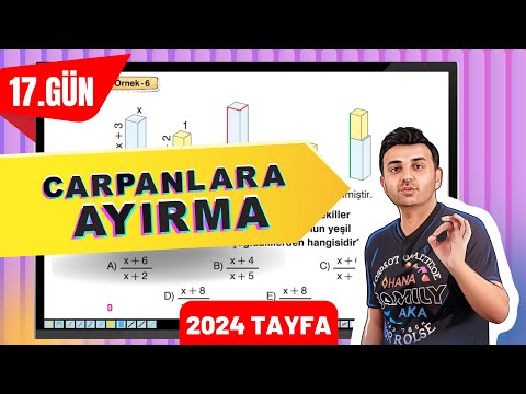 ÇARPANLARA AYIRMA | 17. GÜN #40GündeTYTmatematikkampı