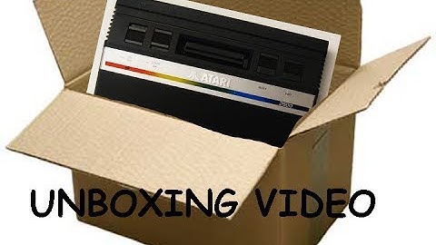 Atari 2600 Jr. Unboxing