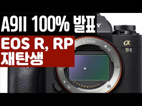 사진학개론 A9II 출시 확정, EOS R, RP의 재탄생, GH6와 초소형 스마트폰 짐벌