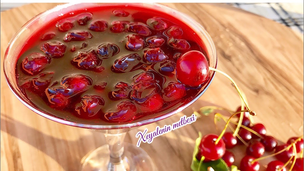 VİŞNƏ MÜRƏBBƏSİNİN BİŞİRİLMƏ QAYDASI.VİŞNE REÇELİ YAPILIŞI .КАК ПРИГОТОВИТЬ ВАРЕНЬЕ ИЗ ВИШНИ.🍒🍒