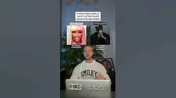 Is Nicki Minaj Really Jay Z Listen To Her Voice Pitched Down Shorts Nickiminaj Jayz Wow 
