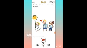 Brain Out :Crazy Find level 8 Likes to see beautiful