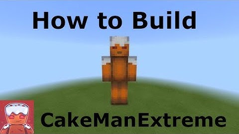 |How to Build CakeManExtreme (v.2)| Minecraft Skin Tutorials