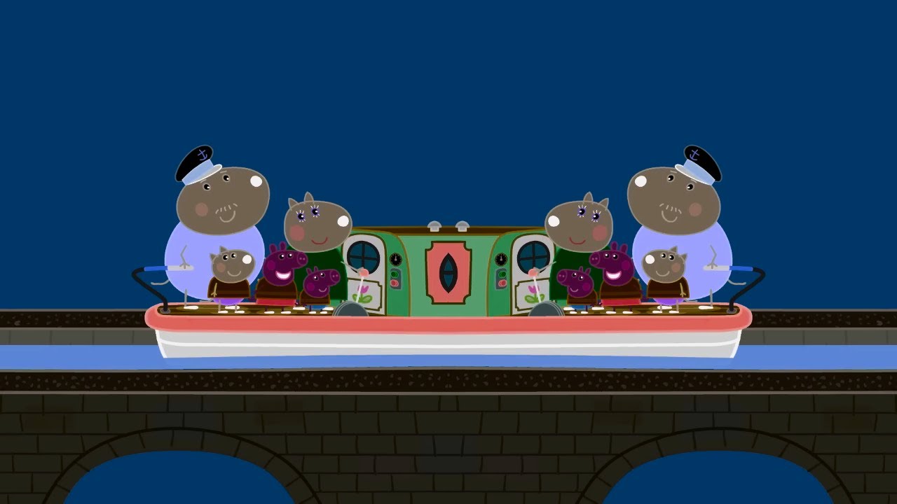 Sailing Across The Sky In A Boat So High! - Peppa Pig (Presented by: Klasky Csupo 2001 Effects)