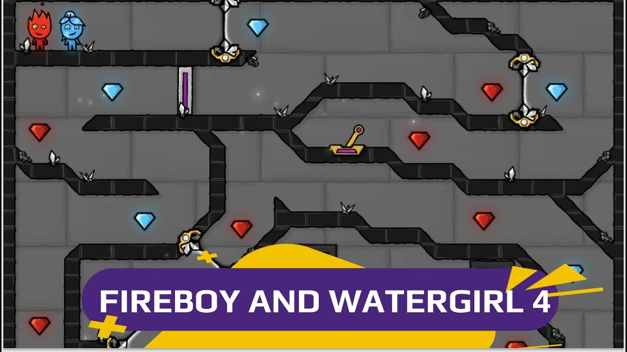 Fireboy and Watergirl 4: Crystal Temple Game Review - YouTube