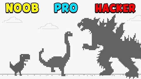 NOOB vs PRO vs HACKER | Jumping Dino