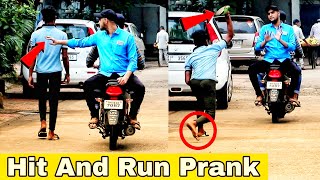 hit and run prank on bike | prank gone wrong | prakash peswani prank |